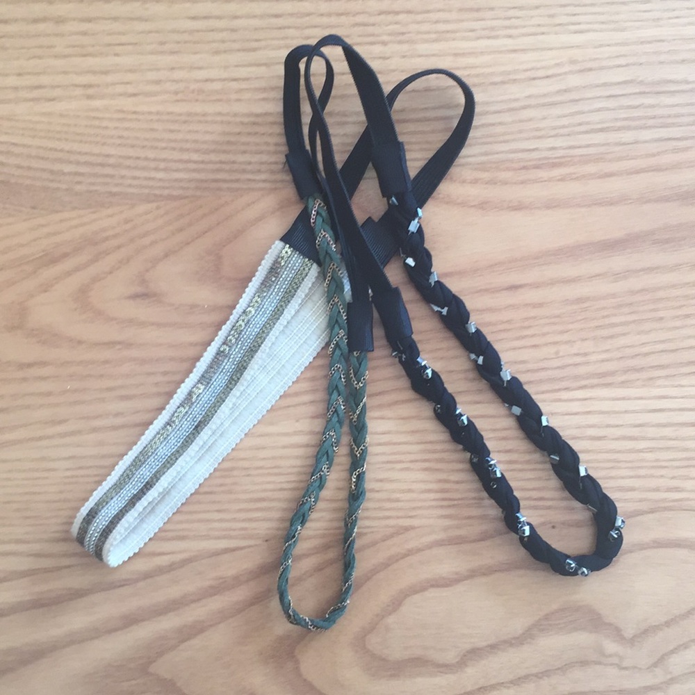 ✨3 for $10!✨NWOT Set of 3 headbands